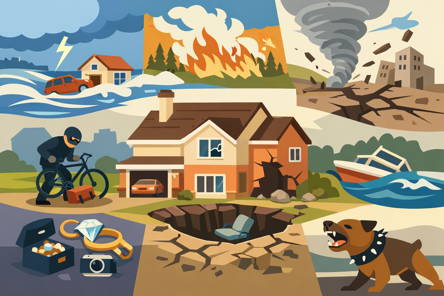 What Standard Home Insurance Doesn’t Cover